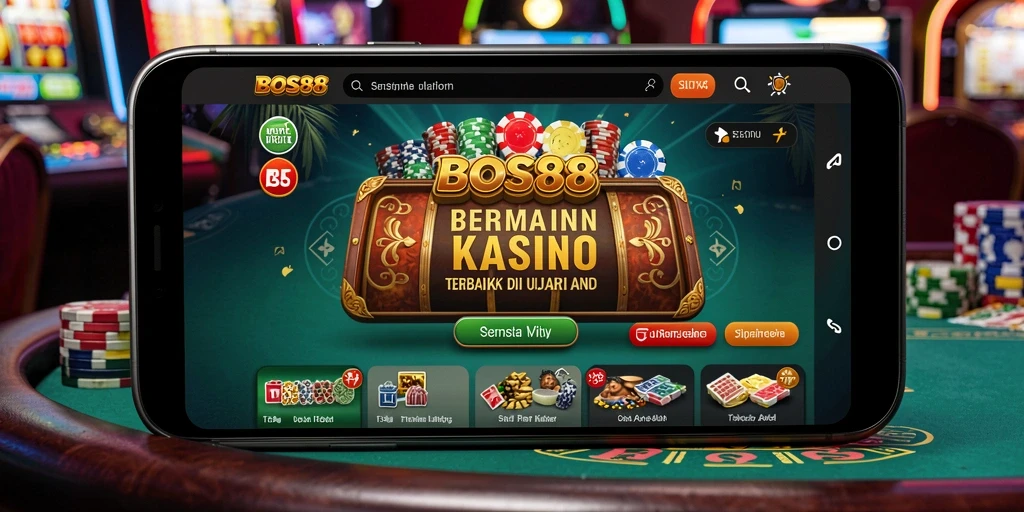 Tampilan gameplay Kasino yang menarik di BOS88, memikat pemain dari segala usia.