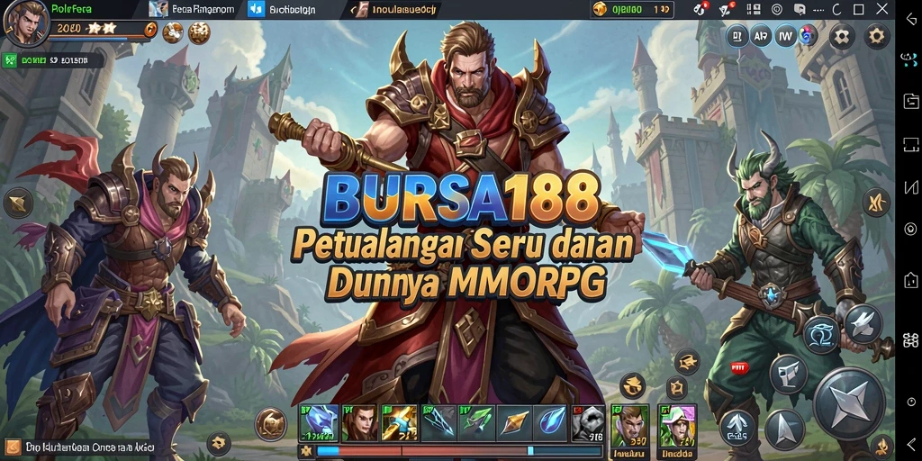 Gameplay seru dari BURSA188 dalam dunia MMORPG.
