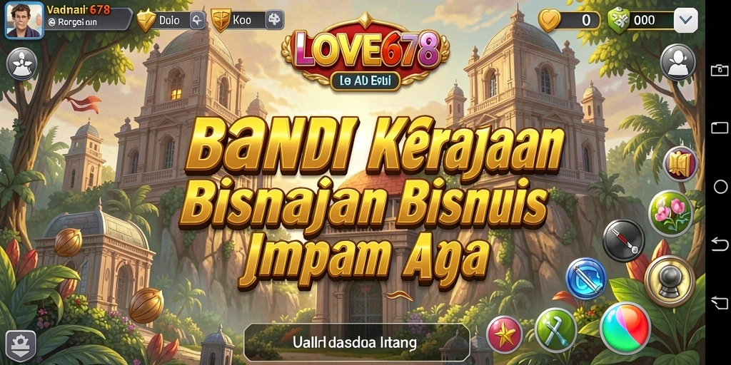 Tangkapan layar utama LOVE678 menampilkan manajemen bisnis yang dinamis.