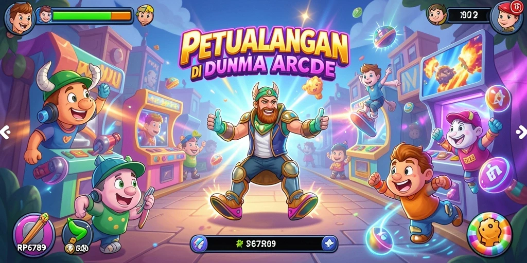 Screenshot menampilkan gameplay seru RP6789 dengan aksi cepat dan level yang menantang.