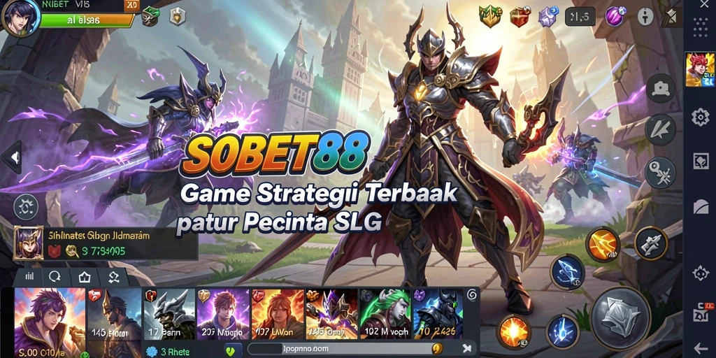 Tampilan menarik dari gameplay mendebarkan di SOBET88.