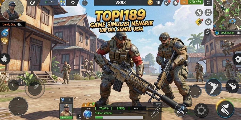 Gameplay menarik dari TOPI189 dalam dunia simulasi.